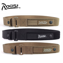 ROGISI Army fan camping tactical secret service belt Black Hawk field leisure expansion belt 10P26