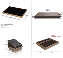 Modern light and luxurious metal mirror tray Pallet Racks for Prop Clots for Soft Decorations Pendulum