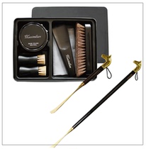 Brass Horsehead Shoe Pull-out Shoes Pluster Shoes Brush Suit-like cubicles Xuan Closing Cabinet Containing soft-mounted pendulum pieces