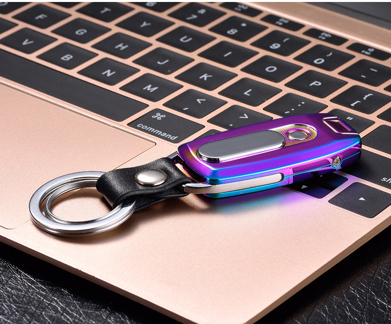 Sáng tạo mới tùy chỉnh chữ số tấm giấy phép xe keychain chống mất giấy phép số xe tấm sạc thủy triều nhẹ hơn