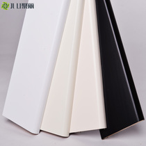 Juli solid wood skirting line can be customized color flat American gray porcelain white pure white mixed oil white paint corner line