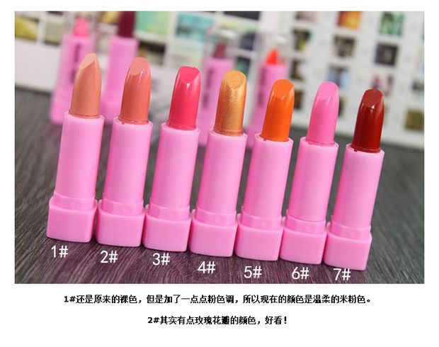 Mẫu son môi huỳnh quang màu cam hồng nude mẫu son không đánh dấu dưỡng ẩm son black rouge ver 5