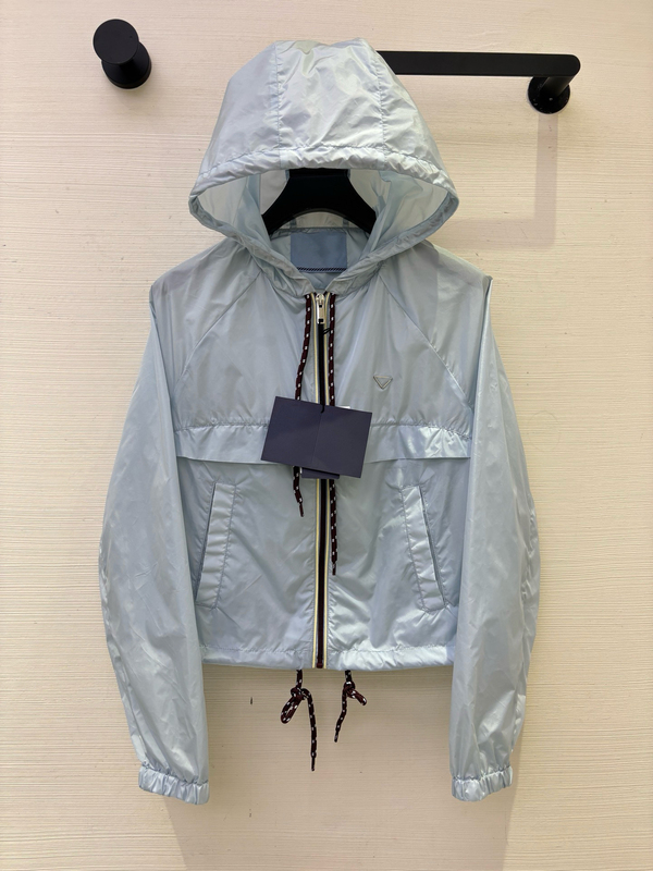 European Station 2026 Summer New Lightweight Breathable Hooded Sun Protection Jacket for Women Loose Fit Outerwear Nanyou Goods