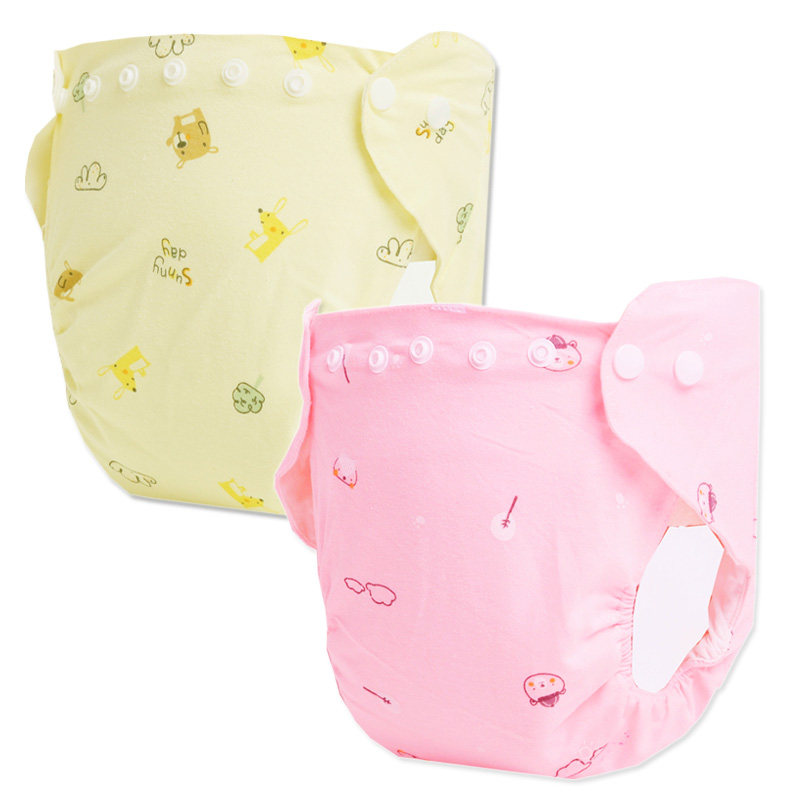 Baby diaper pants pure cotton baby press diaper peddle breathable wash freshly waterproof leakage diaper