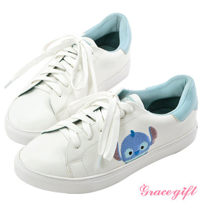 Disney collection by Grace gift-Tsum Tsum lace-up sneakers blue