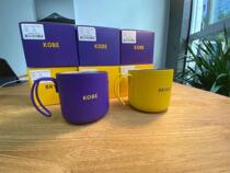 Purple Kinkobi Powder B Entrance Os stainless steel vacuum coffee cup lovers insulated office water glass with handle