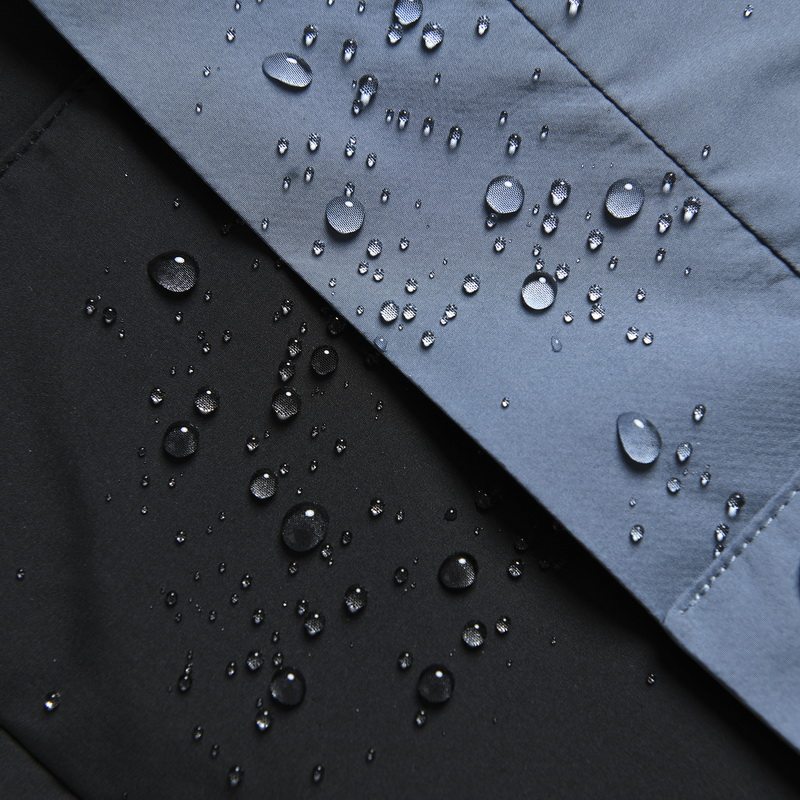 INS Coach jacket Dongli windproof WATERPROOF FABRIC Loose Pure Color Press of Overturned Collar Jacket Blouse BRIEF CASUAL