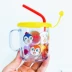 Nhật Bản LEC Anpanman với cốc ống hút trẻ em uống nước trái cây cốc nước một tay cầm có nắp 250ml - Cup / Table ware / mài / Phụ kiện Cup / Table ware / mài / Phụ kiện
