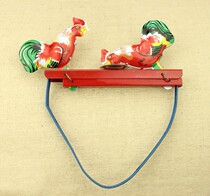 Chicken pecking rice tin rooster Post-80s post-90s childhood nostalgic classic eating rice chicken toy June 1 Childrens Day gift