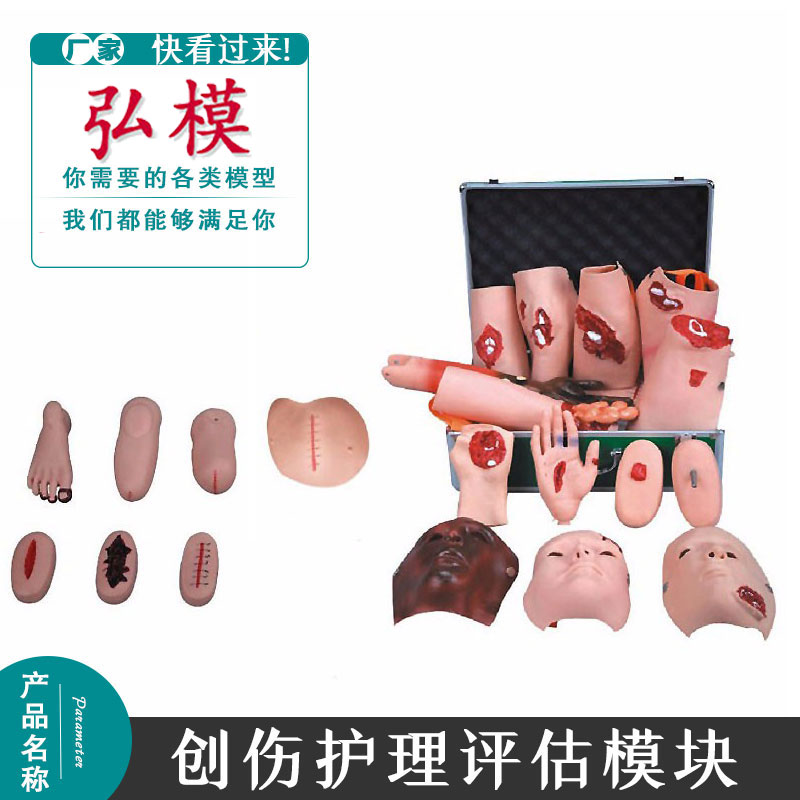 弘模正品创伤护理评估模块创伤功能模块包扎练习急救示教训练20件