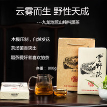 17 Ye Pinyuan Hunan Anhua black tea Fu brick Tea Yunye Fu Jinhua Fu Brick Tea Jiulongchi authentic Barren mountain pure material