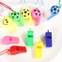 Plastic whistle childrens toys color cheer fueling whistle referee whistle fan lanyard sports whistle