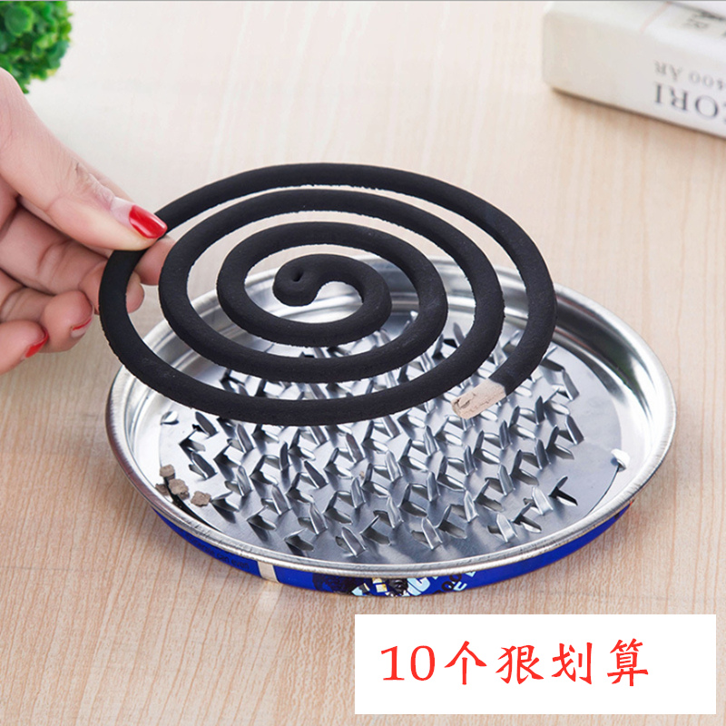 Summer stainless steel mosquito-repellent incense trays Home Mosquito Repellent Fly-repellent Fly Tray Stent Makeup room Mosquito Repellent Incense trays