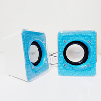 V02 small speaker desktop notebook mini small speaker USB multimedia 2 0 speaker subwoofer