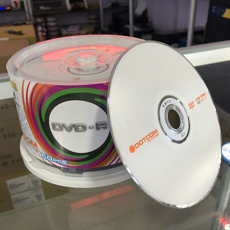 Tecon DVD Burning Disc Dvd CD Burning Blank Disc 50 Loaded Light Disc DVD-R Airdisc