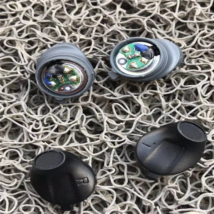 New with resistance headphone speaker titanium diaphragm DIY accessories HiFi 9mm titanium diaphragm HD sound quality unit