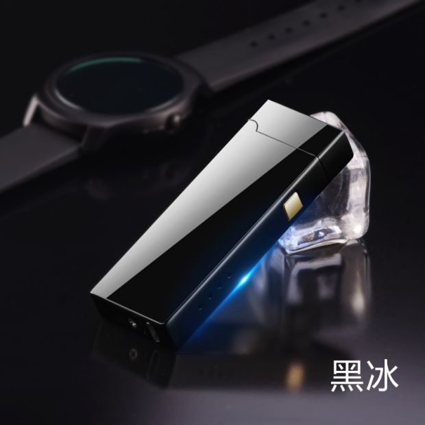 Double arc usb sạc nhẹ gió thông minh sáng tạo với màn hình điện kim loại quà tặng điện tử bật lửa bật lửa dupont chính hãng