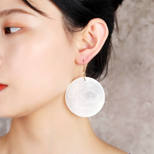 Ретро серьги, европейский стиль, городской стиль, простой и элегантный дизайн