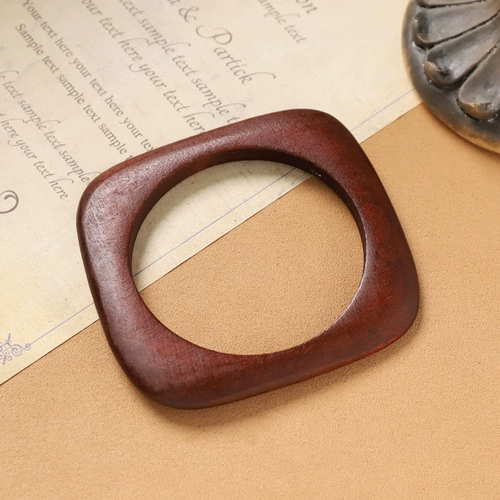 Деревянный этнический браслет, аксессуар, изысканный стиль, яркий броский стиль, этнический стиль