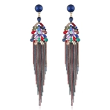 Универсальные модные серьги с кисточками, китайский стиль