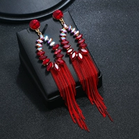 14-овальный кристально-красный