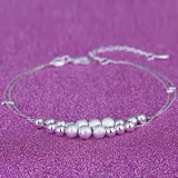 Изысканный серебряный колокольчик, милый универсальный модный аксессуар для школьников, Южная Корея, простой и элегантный дизайн