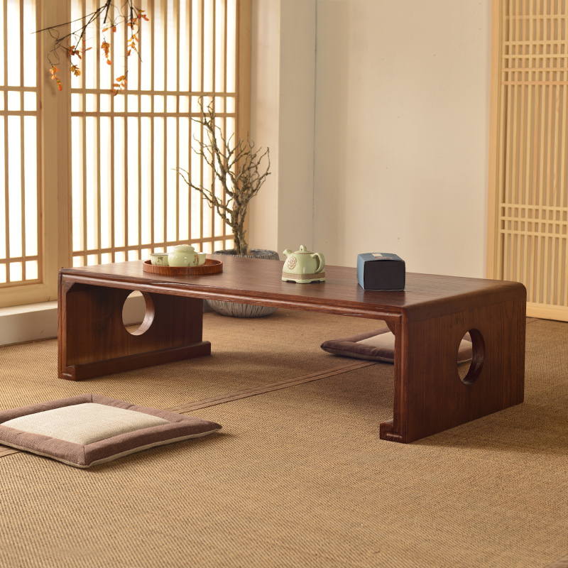 Solid Wood Table Tatami Table Low Table Japanese Style Desk