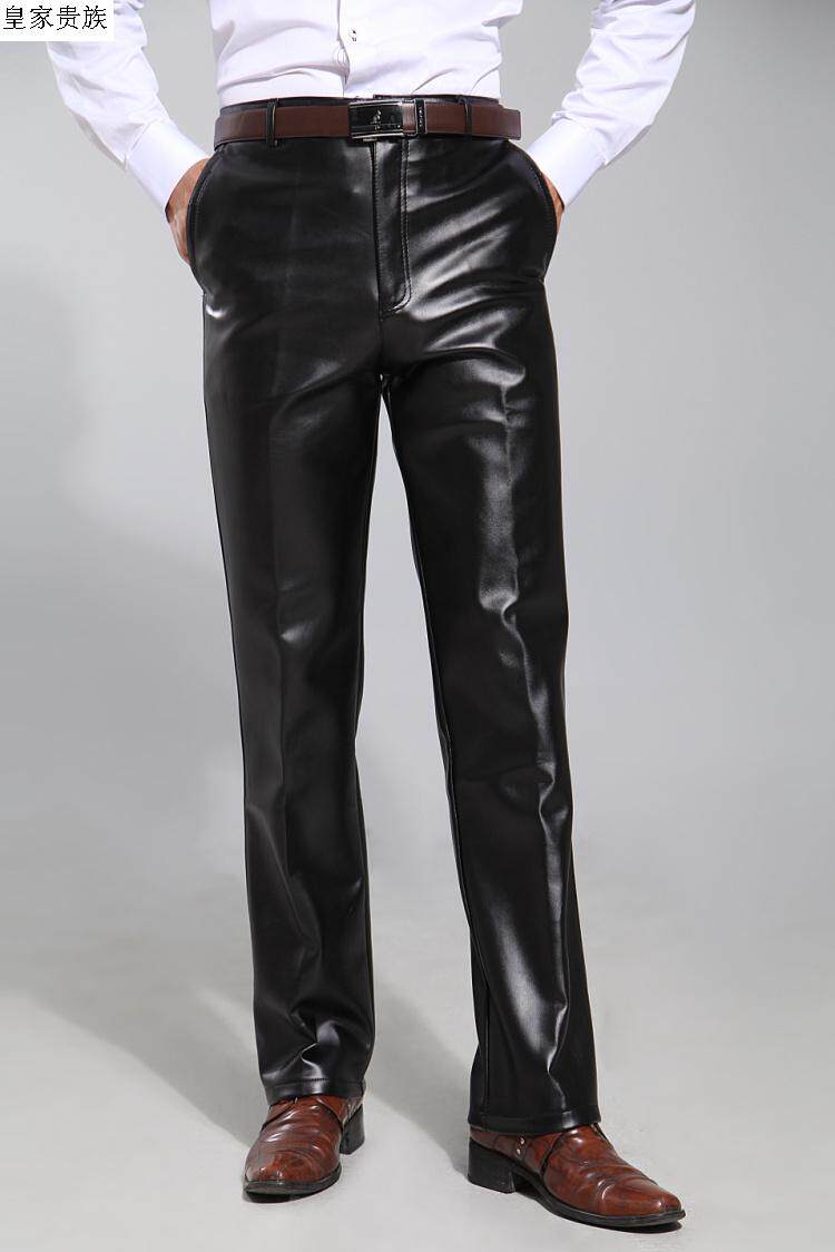 Pantalon cuir homme droit pour hiver - Ref 1485329 Image 17