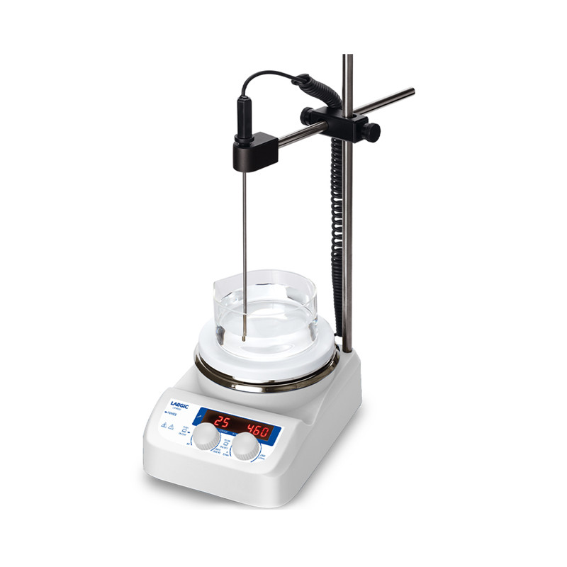 LABGIC兰杰柯 L-HM280 数显加热型磁力搅拌器套装 实验室搅拌机
