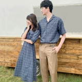 DISOO Летняя парная одежда для влюбленных, трендовая летняя одежда, комплект, юбка, рубашка, сезон 2021