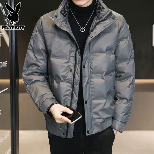 Playboy, мужской пуховик, утепленное зимнее термобелье, трендовая мужская куртка