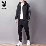 Playboy, мужской комплект для отдыха, трендовый спортивный костюм, осенний, размер