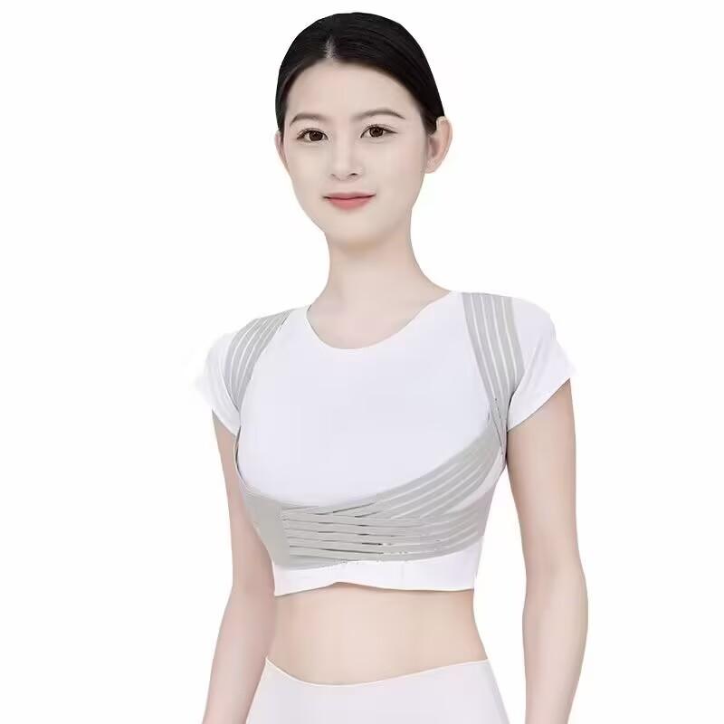 驼背矫正器男女土学生专用隐形矫姿带背部纠正体形器直背开肩神器