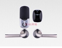 HUNE Keyu 6100-D split smart door lock provides 2 door opening modes of induction card mechanical key