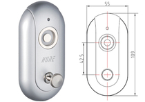 HUNE Keyu Drawer Lock Sauna Lock VT01S (TMCard Sauna Cabinet Lock) Sauna Baths Cabinet