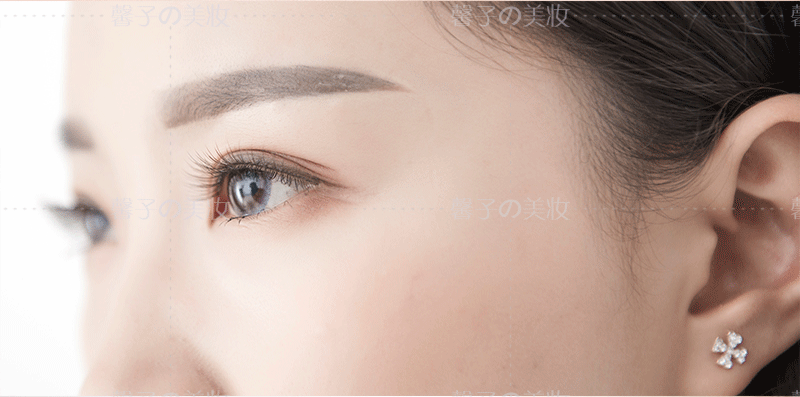 Peach Fox Lông mi giả Trang điểm khỏa thân siêu nhiên của phụ nữ Mô phỏng đột ngột Nâu Đen Lông mi giả Air Net Red Trang điểm hàng ngày lông mi nam châm