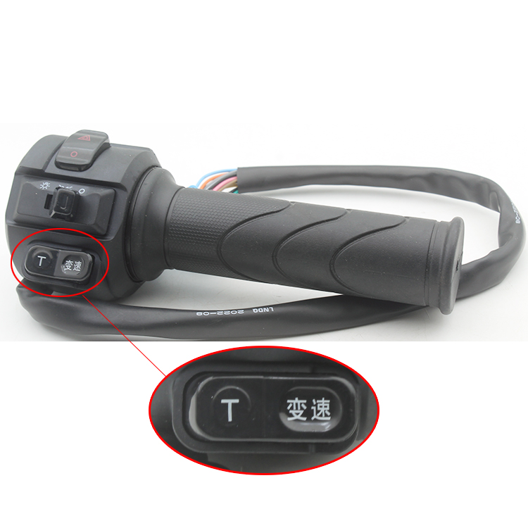 Suitable for Yadi Electric Car Leda Gate Turning Power Edition E - S double flash T - shield gear switch