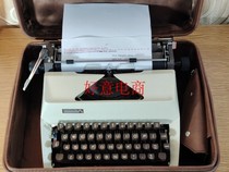 Polish typewriter Western antique typewriter Polish-made PREDOM old-fashioned mechanical English typewriter nostalgic old