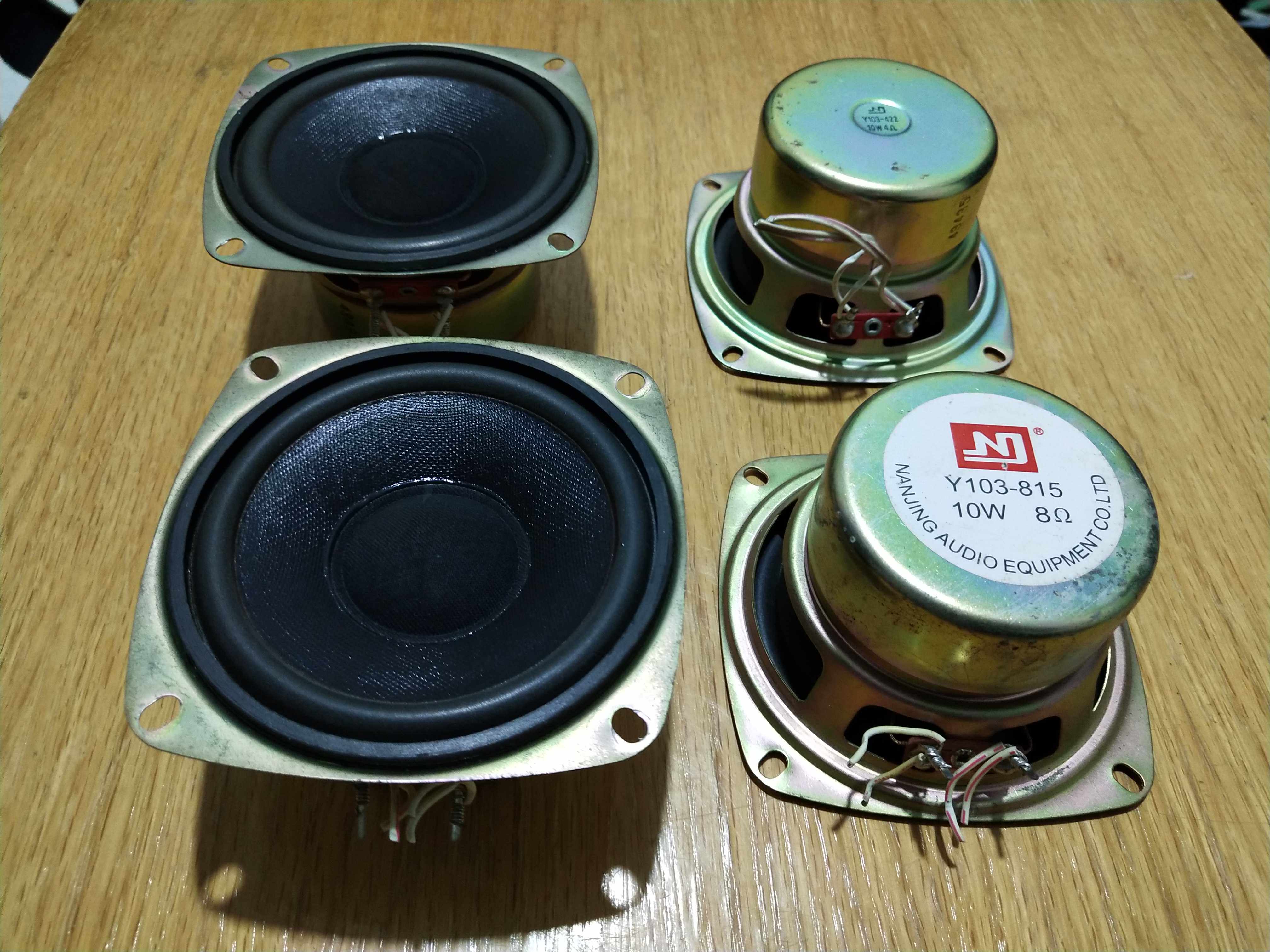 Original NANJING NANJING 4 inch full range speaker speaker DIY speaker modified van car pair price