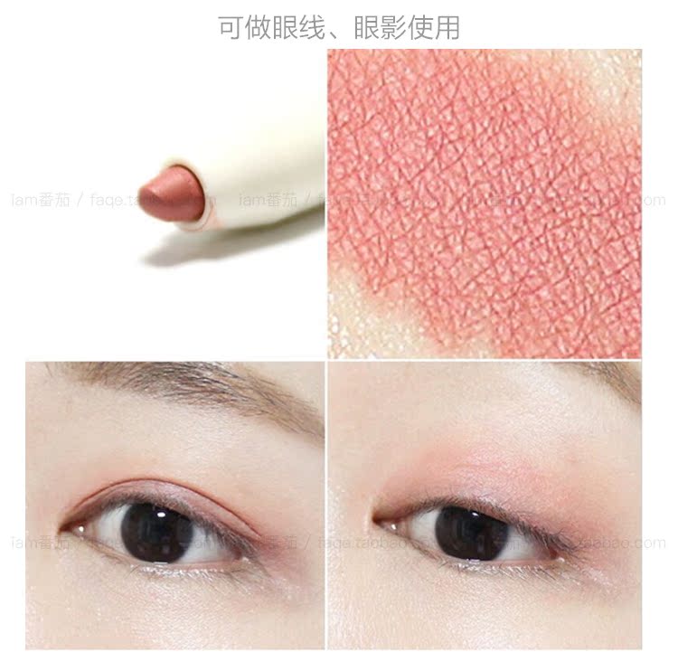 Hàn Quốc saem tươi son môi môi lót màu nude môi bút chì rượu vang đỏ bóng mắt kẻ mắt không thấm nước không thuốc tẩy 	son bút chì colourpop lippie stix	