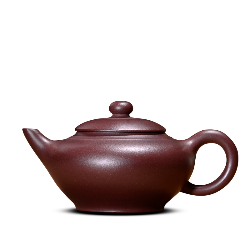 Macros in yixing undressed ore old purple mud manual it new sketch kung fu autumn tea teapot - 180 ml