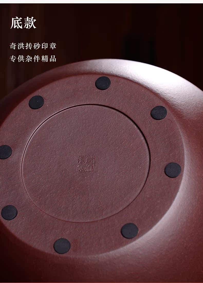 "Master collection" yixing ores in macro purple sand washing all hand wash to kung fu tea tea tea set