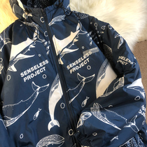 Neresum 2020 new autumn and winter thick cotton clothes short loose couple oversize female tide fried street coat