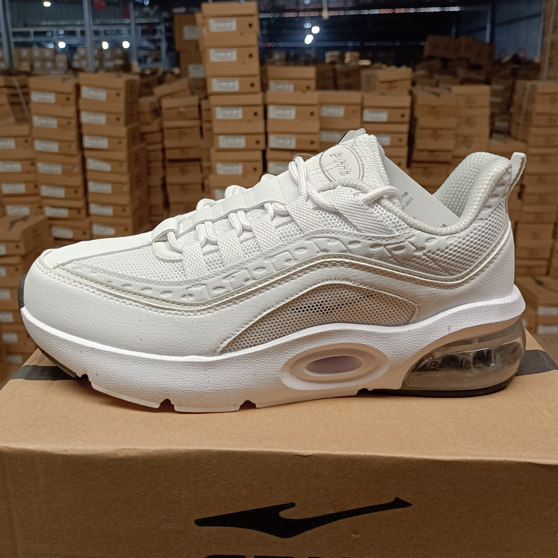 Hon Stark men and women air cushion jogging shoes lovers' anti-slip wear and wear casual fashion men's running shoes net face breathable