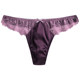 Yunfei ລະດັບສູງສີ່ລະດູການ mulberry silk panties ຕ່ໍາແອວ sexy ແມ່ຍິງ translucent lace ໄຫມ panties ແມ່ຍິງ T-string panties