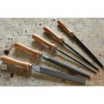 Steel aluminum alloy polished and polished manual tool for Japanese iron workers filing single-branch import tools