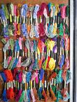 Cross embroidery thread insole thread embroidery thread cross stitch wiring patch