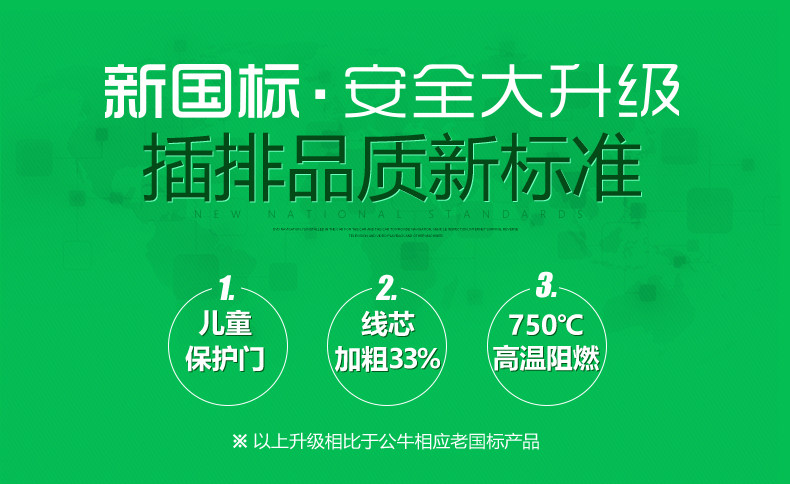 公牛抗电涌插座过载保护插排插线板接线板6孔3米 新品推荐 公牛抗电涌插座过载保护插排插线板接线板6孔3米 新品推荐