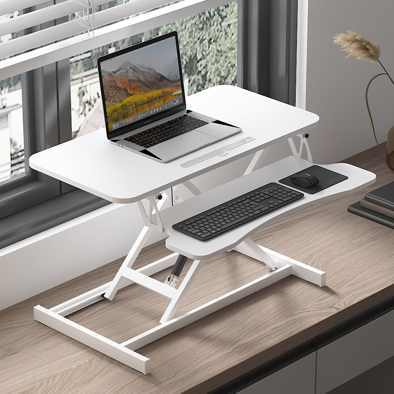 Table table stand upright lifting worktop folding and lifting computer desk desktop display heightening rack table