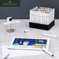 German Faber-Castell 60-color marker pen 30-color 80-color primary school student beginner painting pen oily double-headed watercolor pen